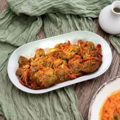 Ficăței de pasăre cu sos de ceapă